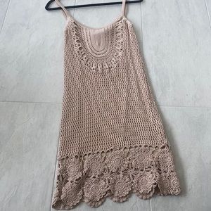 Trina Turk crochet dress